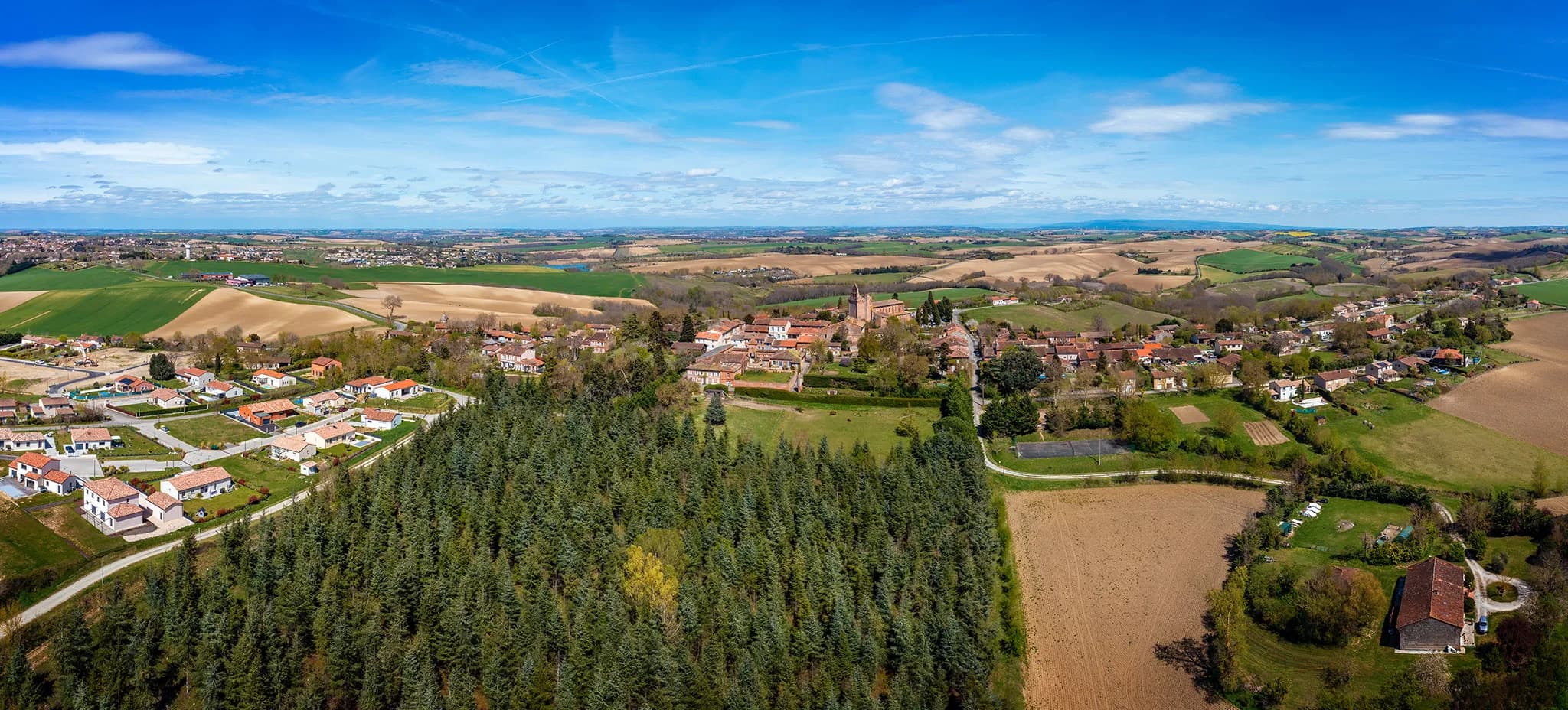 Chemin des Bourdettes à Montgeard