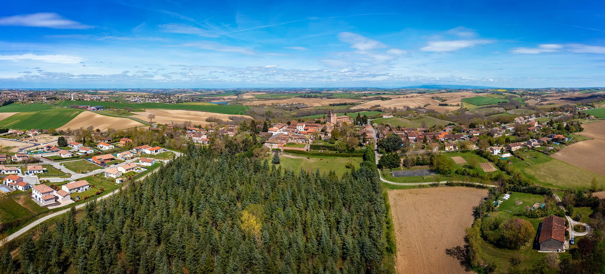 Chemin des Bourdettes à Montgeard
